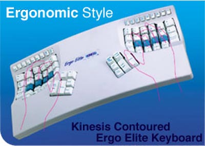 Kinesis Contoured Ergo Elite Keyboard