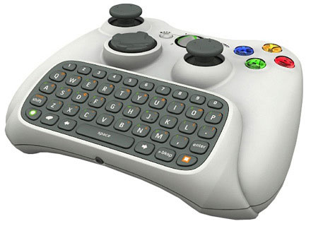 QWERTY pad for Xbox 360