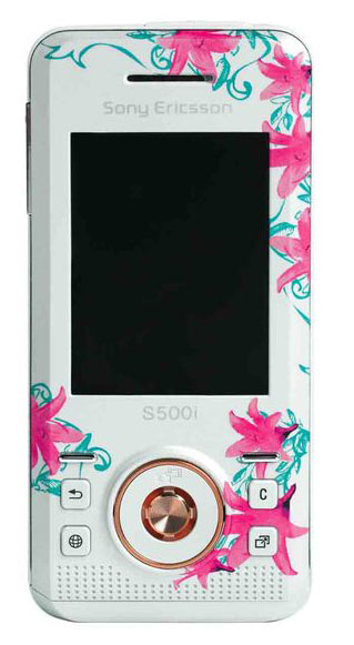Sony Ericsson S500i Floral Edition